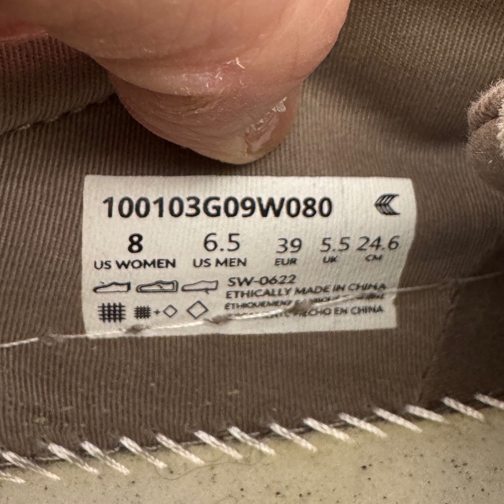 Cariuma OCA Low Pro Mystic Grey Canvas Sneakers 8 Women/6.5 Men Unisex Casual - Picture 8 of 11